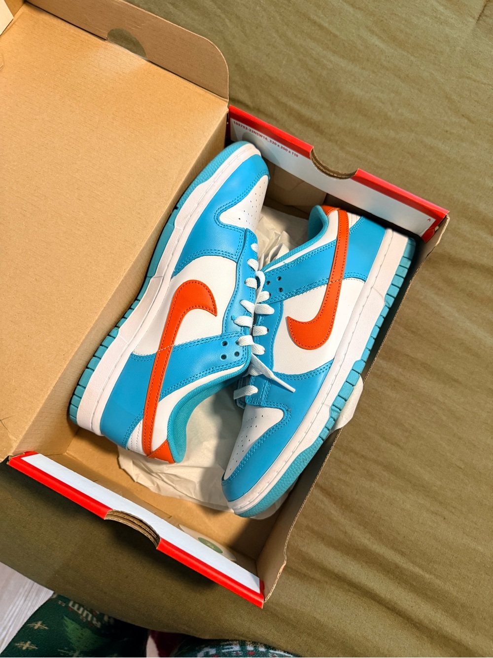 Nike Dunk Low Miami Dolphins Dusty Cactus Cosmic Clay